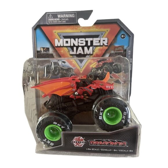 Spin Master Monster Jam Bakugan Dragonoid‎ 1/64 Scale Die-Cast Series 33 - Picture 1 of 5
